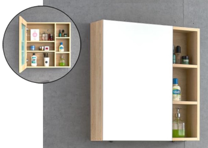 NOBEL Bathroom Mirror Cabinet MCB-660